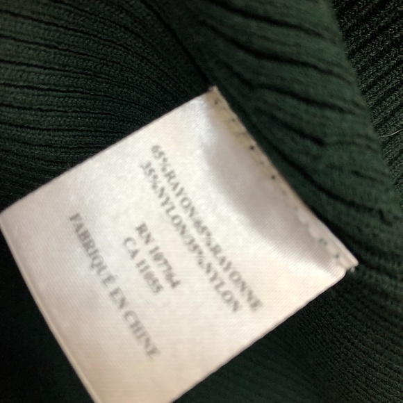 One Girl Who Forest Green Shrug - Picture 6 of 7